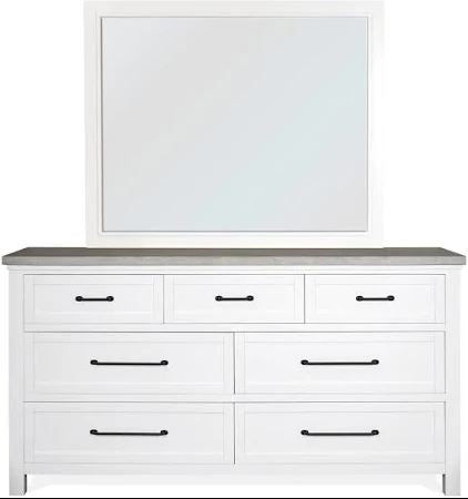 Cora Mirrored Dresser