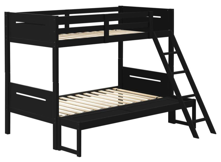 Littleton Wood Twin Over Full Bunk Bed