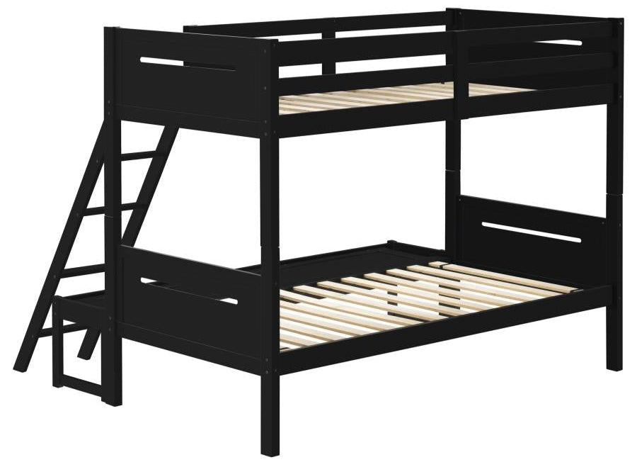 Littleton Wood Twin Over Full Bunk Bed