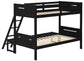 Littleton Wood Twin Over Full Bunk Bed