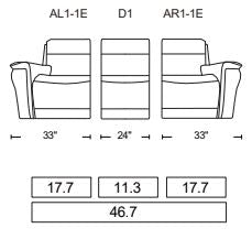 70693 Sofa