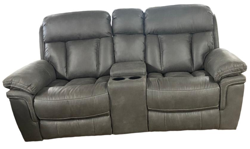 9597 Rocking Reclining Loveseat With Console