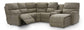 Trouper 5 Piece Reclining Sectional