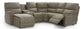 Trouper 5 Piece Reclining Sectional