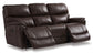 Trouper Leather Reclining Sofa