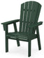 Nautical Curveback Adirondack Dining Chair