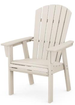 Nautical Curveback Adirondack Dining Chair