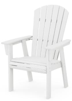 Nautical Curveback Adirondack Dining Chair