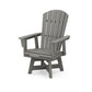 Nautical Curveback Adirondack Swivel Dining Chair