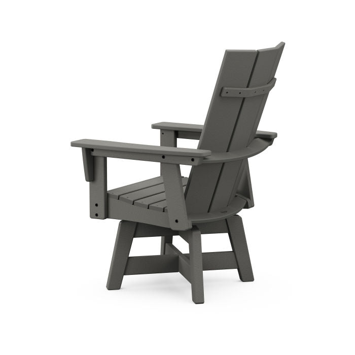 Modern Curveback Adirondack Swivel Dining Chair