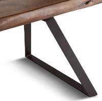 London Loft Dining Table Walnut