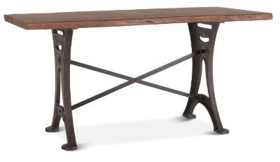 Organic Forge 72" Gathering Table Raw Walnut