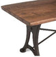 Organic Forge 72" Gathering Table Raw Walnut