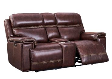 Fresno Power Reclining Loveseat W/Console