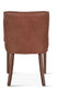 Buddy 20" Tan Leather Dining Chair Natural Legs