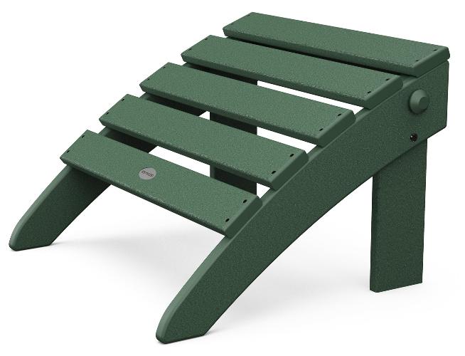 Classic Adirondack Folding Ottoman