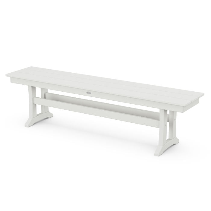 Farmhouse Trestle 65" Bench