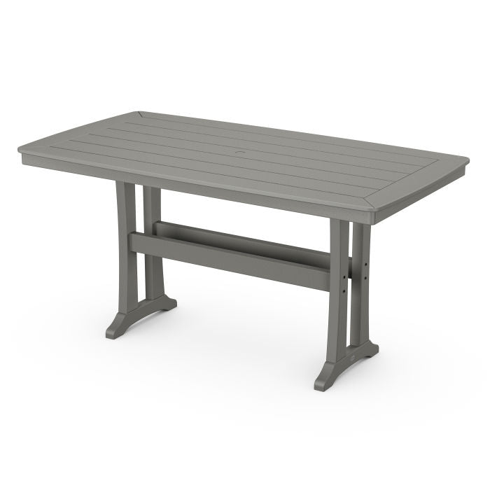 Nautical Trestle 38" x 73" and 39" x 97" Counter Table