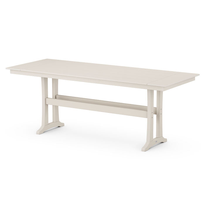 Farmhouse Trestle 37" x 72" and 38” x 96” Counter Table