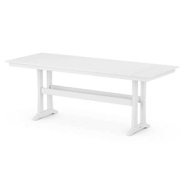 Farmhouse Trestle 37" x 72" and 38” x 96” Counter Table