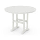 Nautical Trestle 48" Round Counter Table