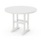 Nautical Trestle 48" Round Counter Table