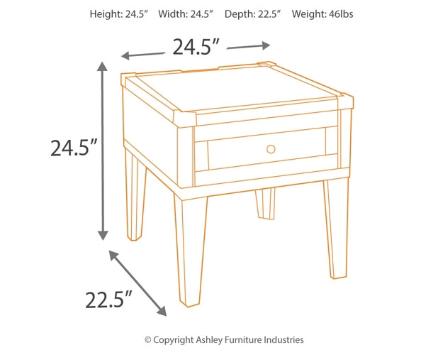 Ashley Express - Todoe Rectangular End Table