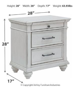 Ashley Express - Kanwyn Three Drawer Night Stand