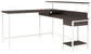 Ashley Express - Dorrinson L-Desk with Storage