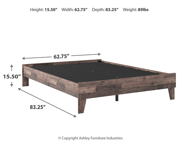 Ashley Express - Neilsville  Platform Bed