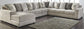 Ardsley 5-Piece Sectional with Chaise