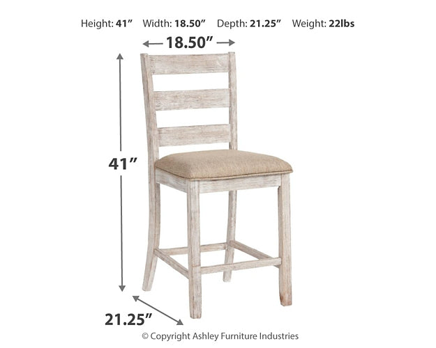 Ashley Express - Skempton Upholstered Barstool (2/CN)