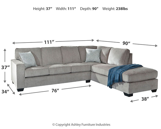 Altari 2-Piece Sectional with Chaise