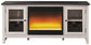 Ashley Express - Dorrinson 60" TV Stand with Electric Fireplace