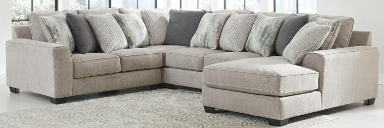 Ardsley 4-Piece Sectional with Chaise