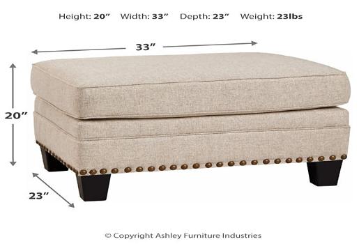 Ashley Express - Claredon Ottoman