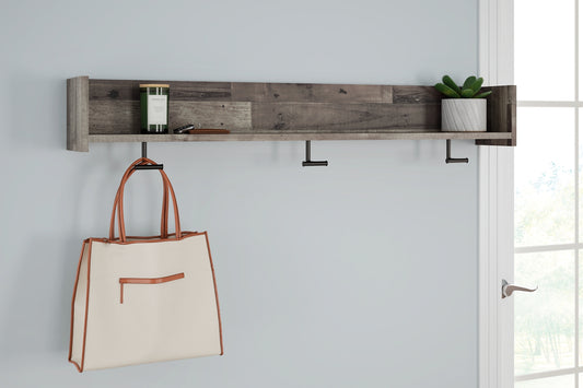 Ashley Express - Neilsville Wall Mounted Coat Rack w/Shelf