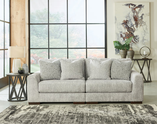 Regent Park 2-Piece Sectional Loveseat