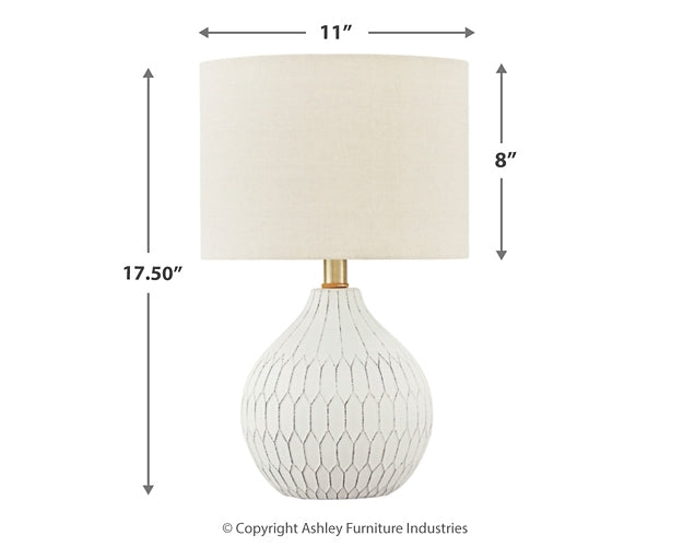 Ashley Express - Wardmont Ceramic Table Lamp (1/CN)