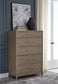 Chrestner Five Drawer Chest