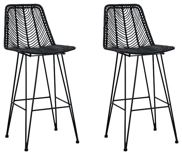 Ashley Express - Angentree Upholstered Barstool (2/CN)