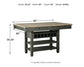 Tyler Creek Counter Height Dining Table and 4 Barstools