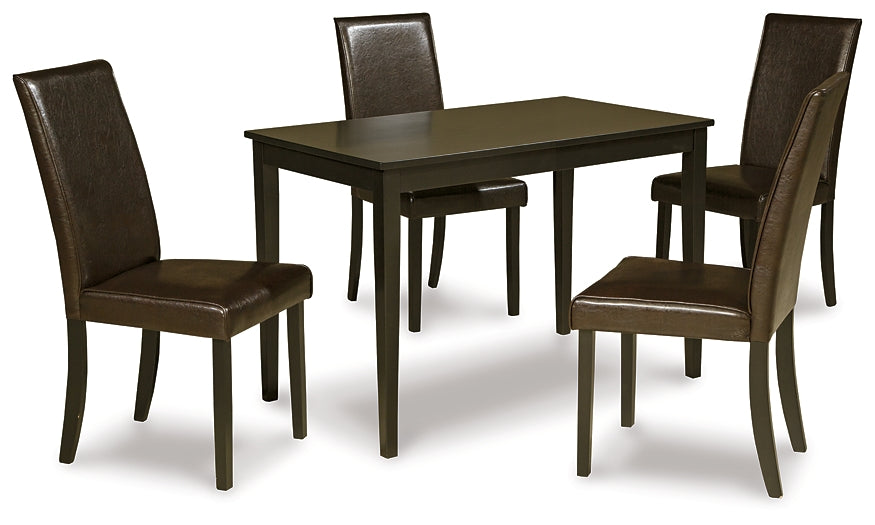 Ashley Express - Kimonte Dining Table and 4 Chairs