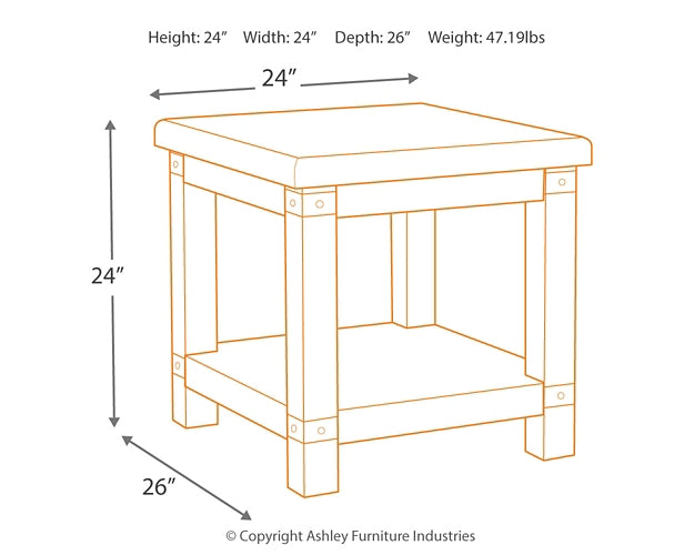 Carynhurst 2 End Tables