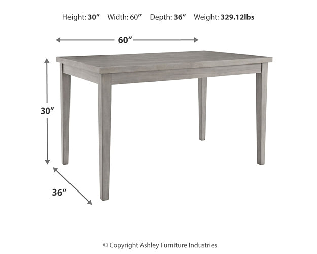 Ashley Express - Parellen Dining Table and 6 Chairs