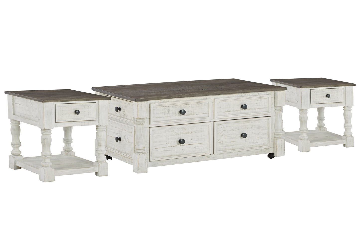 Ashley Express - Havalance Coffee Table with 2 End Tables