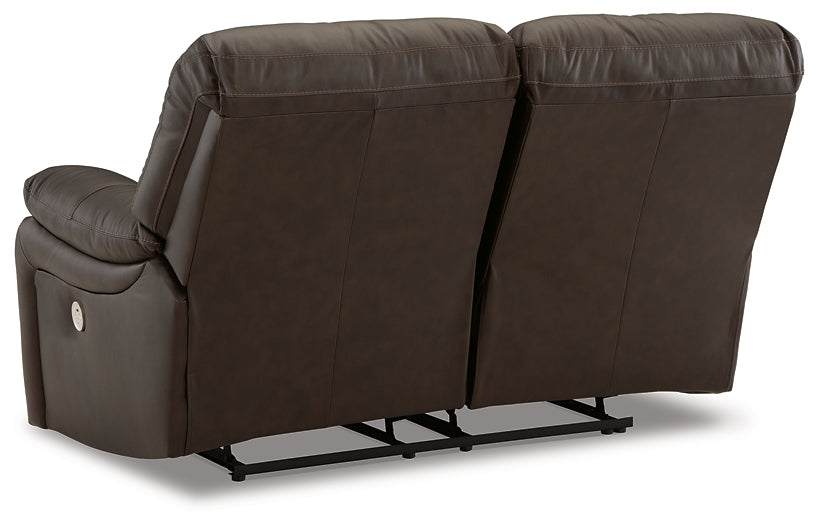 Leesworth Reclining Power Loveseat