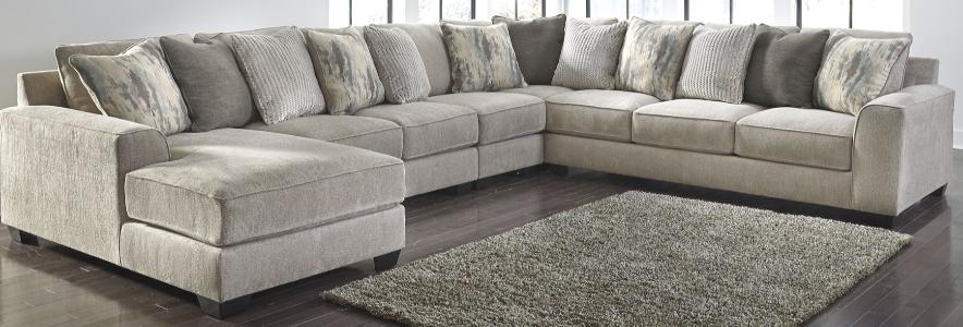 Ardsley 5-Piece Sectional with Ottoman