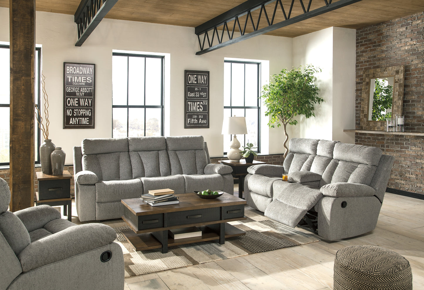 Mitchiner Sofa, Loveseat and Recliner