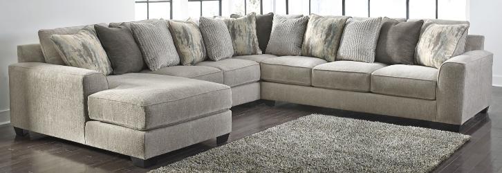 Ardsley 4-Piece Sectional with Ottoman